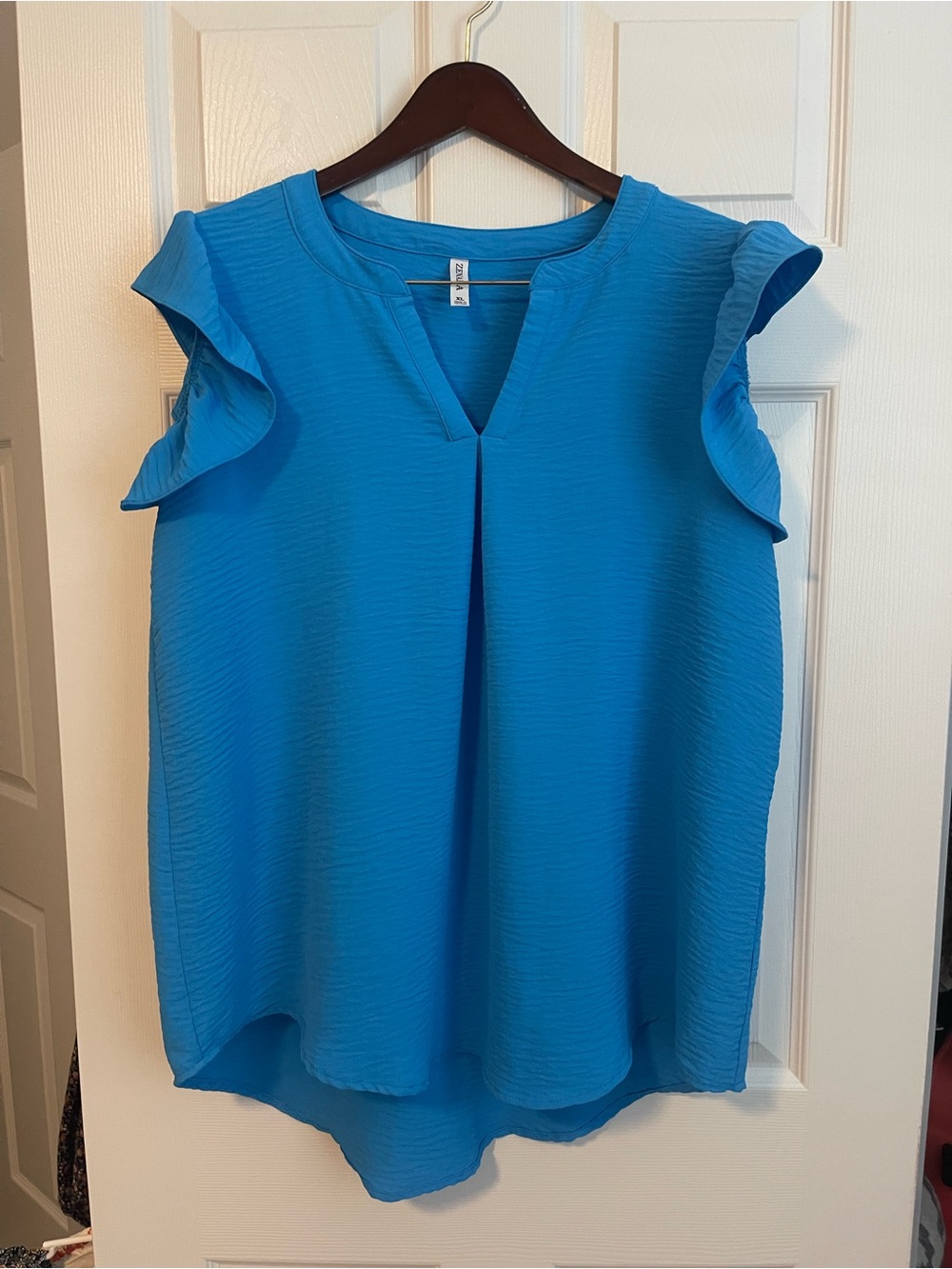 Women’s Blouse with Ruffle Sleeves
